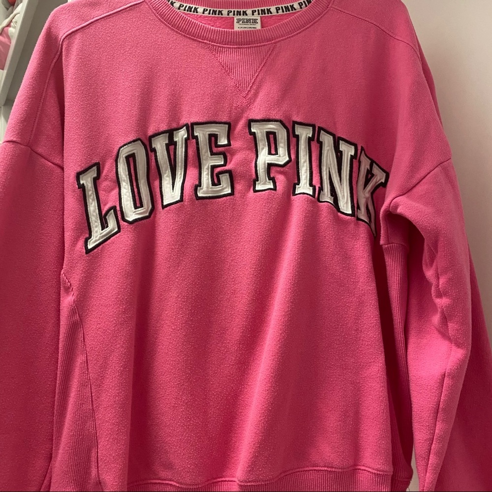 PINK crewneck sweatshirt
